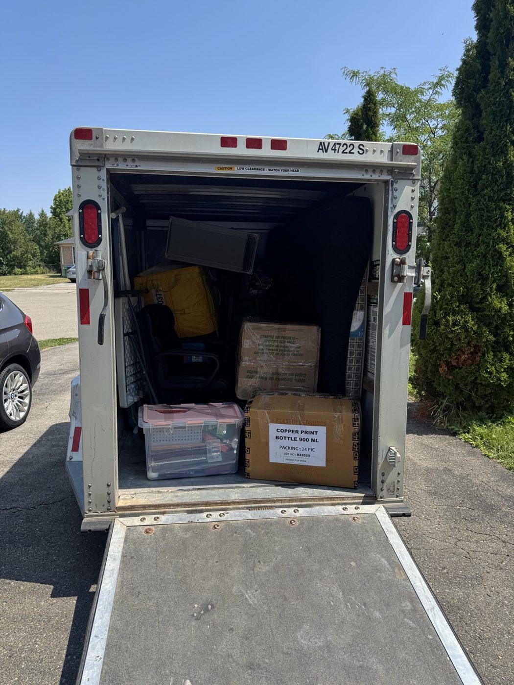 EZ Choice Movers completed moving and transport job